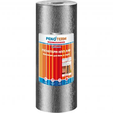 Теплоизоляция для бань и саун Пенотерм НПП ЛФ 4х1200х25 мм