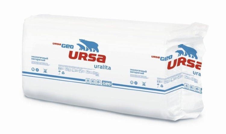 Утеплитель Ursa GEO П-20 1250х600х70 мм, 18 шт. уп