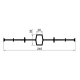 Гидрошпонка Аквастоп ДВ-240/20 (ПВХ-П)