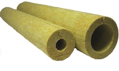 Цилиндр минераловатный ЭКОРОЛЛ КВ-80 1000х57х50 мм