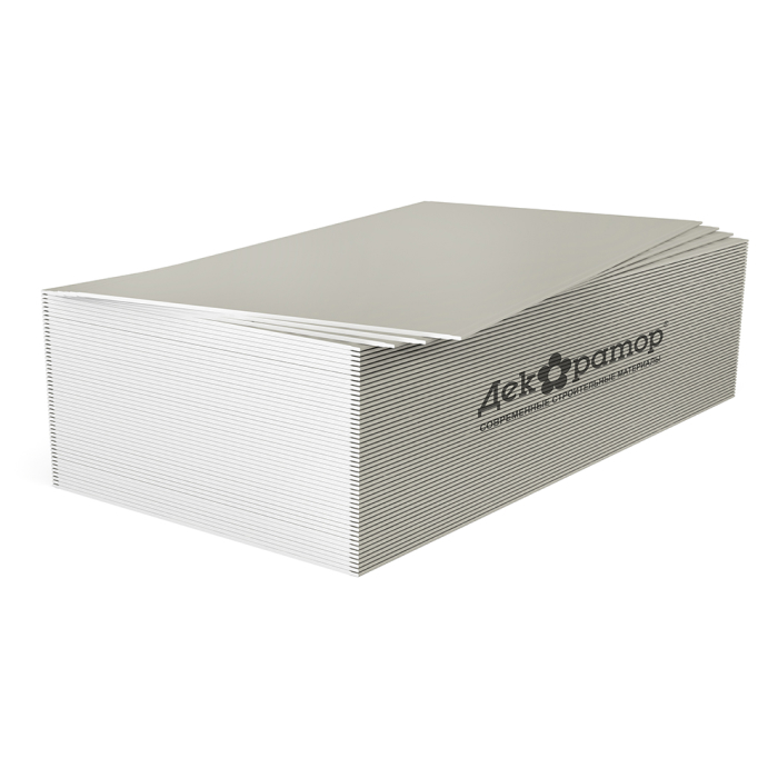 Лист Декоратор ГКЛ RBM ПЛУК, 2500х1200х9,5мм