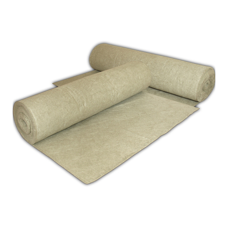 Материал базальтовый огнезащитный рулонный МБОР-5 10000х1000х5 мм